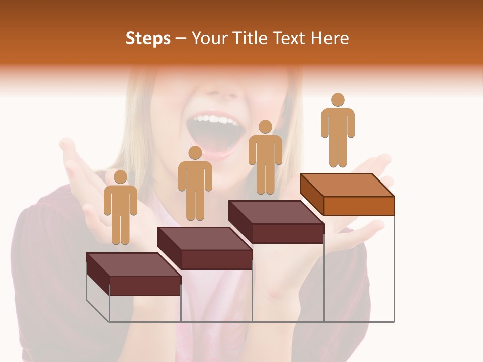 Open School Hand PowerPoint Template