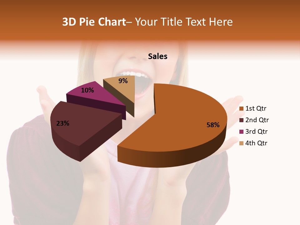Open School Hand PowerPoint Template