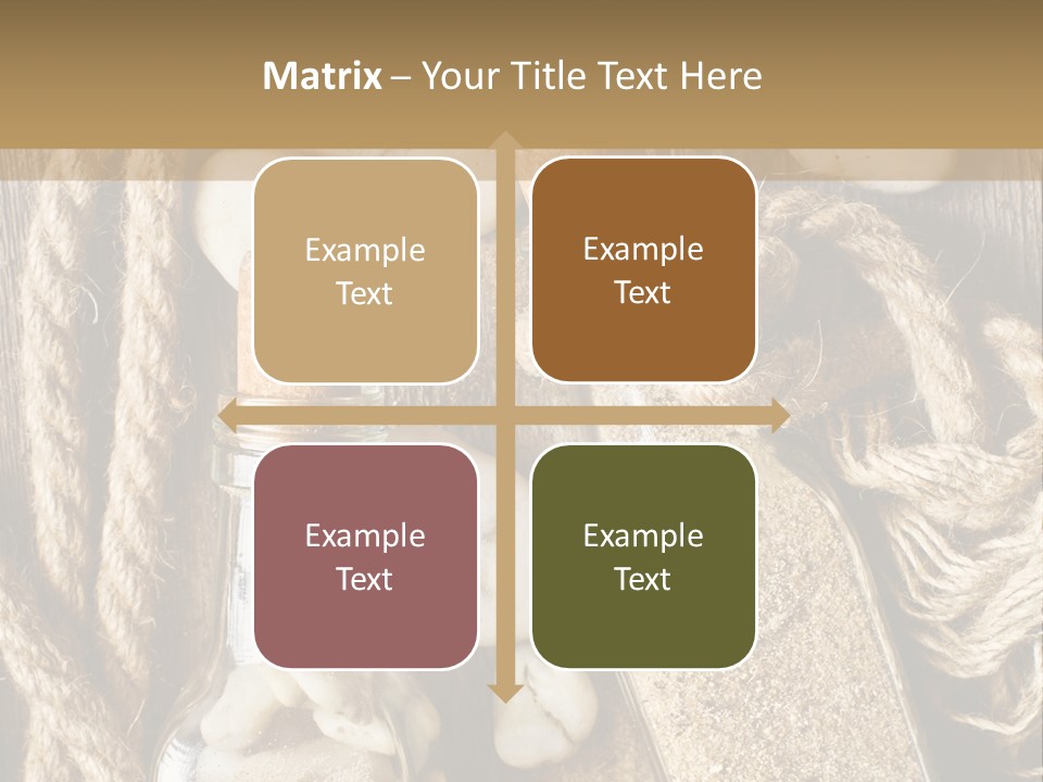 Element Sand Life PowerPoint Template