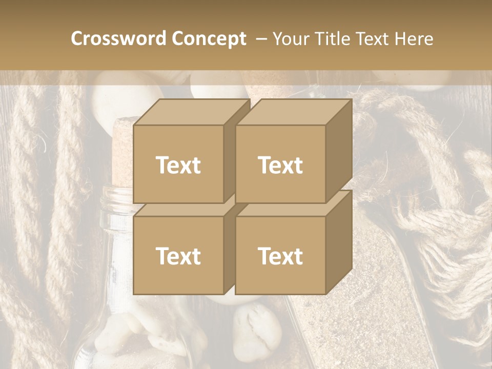 Element Sand Life PowerPoint Template