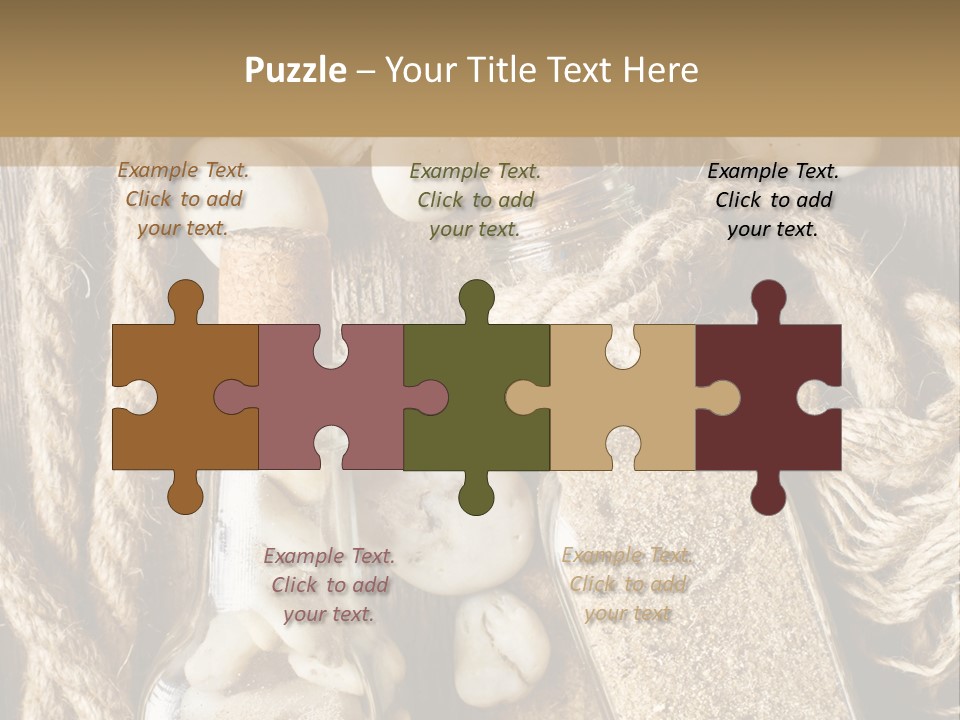 Element Sand Life PowerPoint Template