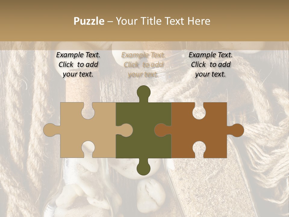 Element Sand Life PowerPoint Template