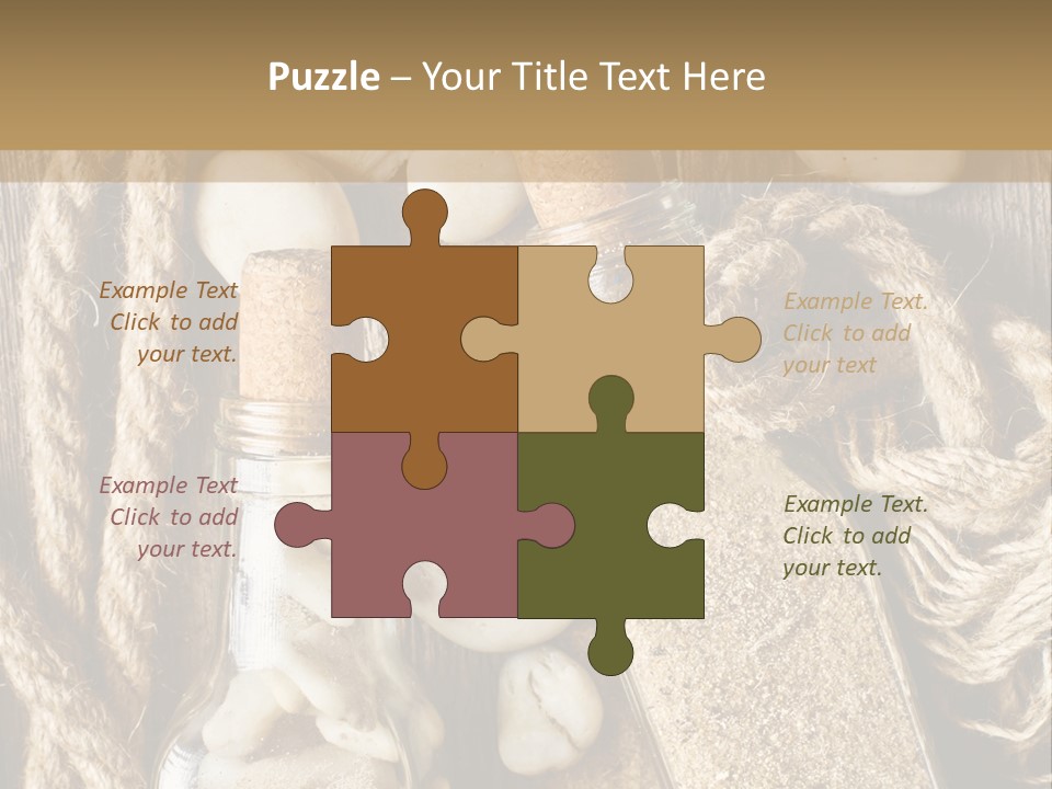 Element Sand Life PowerPoint Template