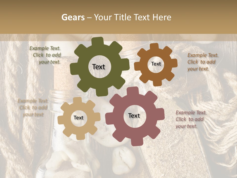 Element Sand Life PowerPoint Template