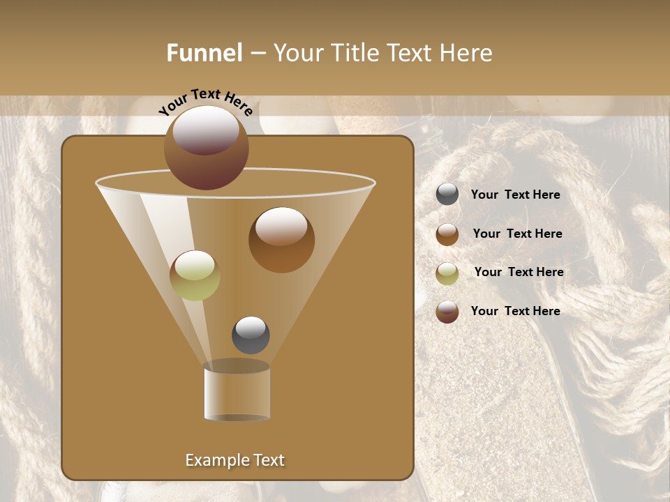 Element Sand Life PowerPoint Template