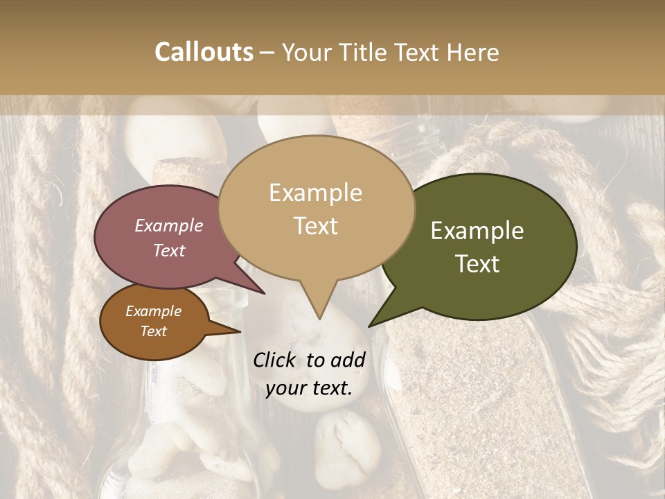 Element Sand Life PowerPoint Template