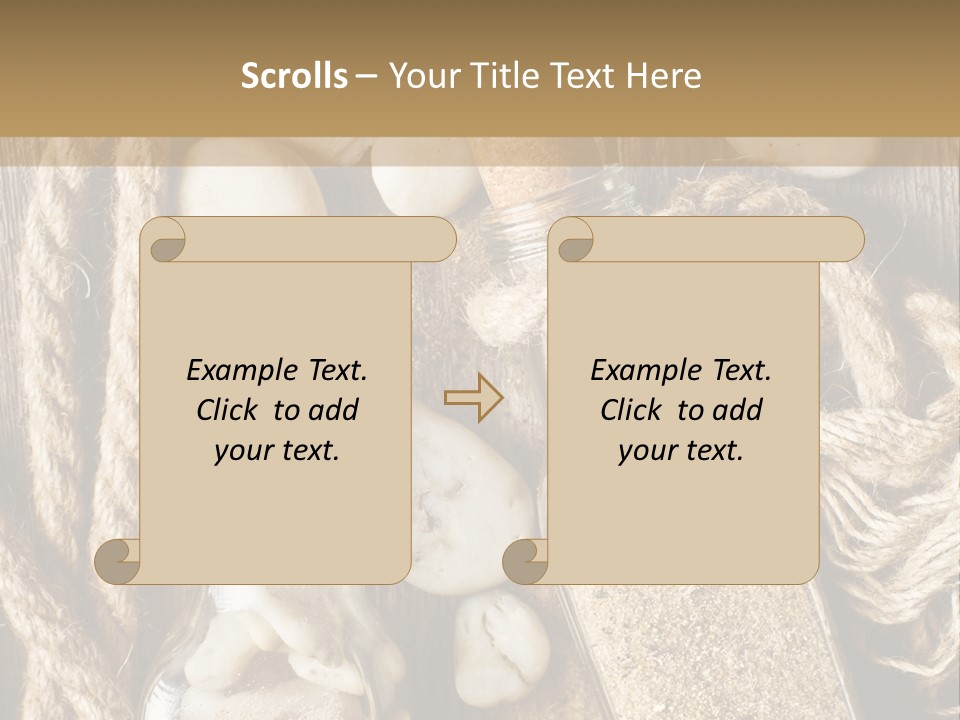 Element Sand Life PowerPoint Template