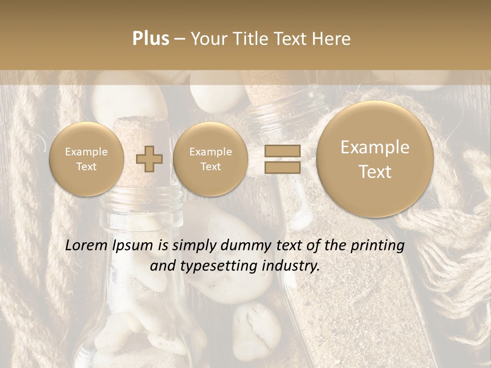 Element Sand Life PowerPoint Template