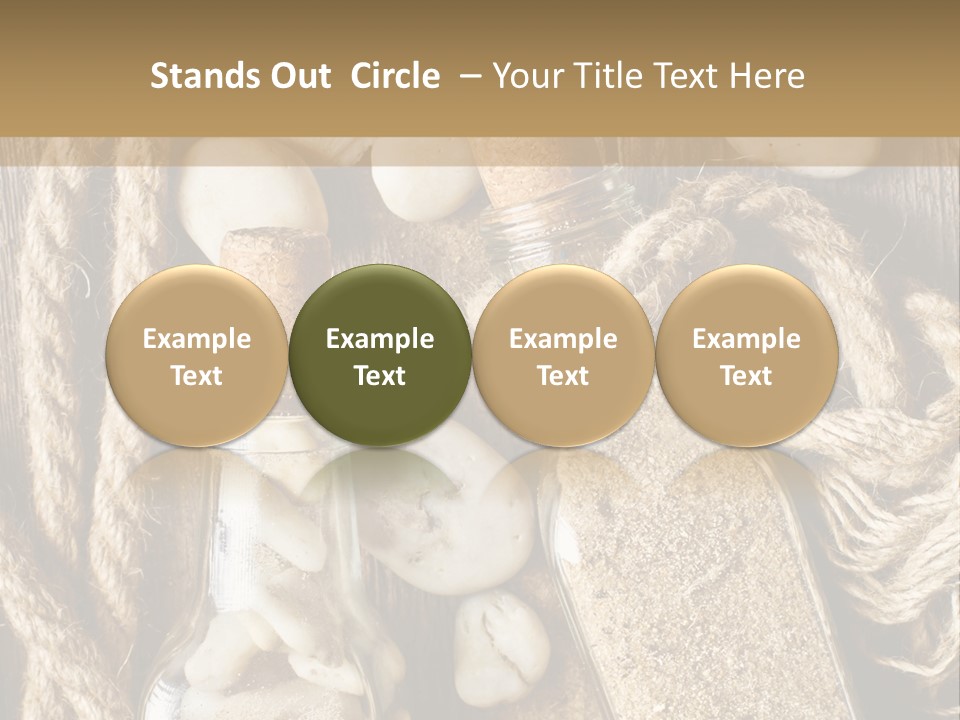 Element Sand Life PowerPoint Template