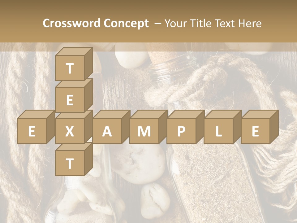 Element Sand Life PowerPoint Template