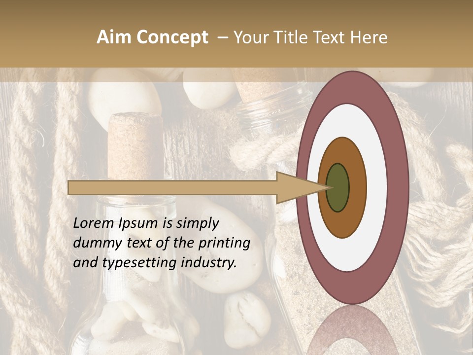 Element Sand Life PowerPoint Template