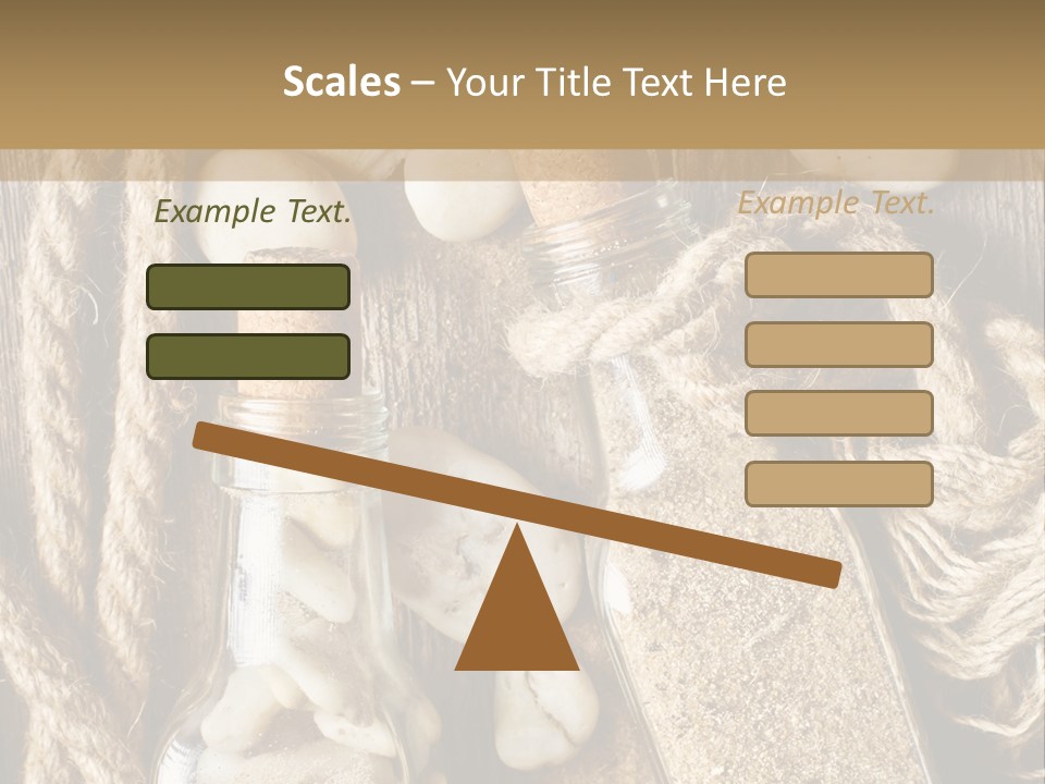Element Sand Life PowerPoint Template