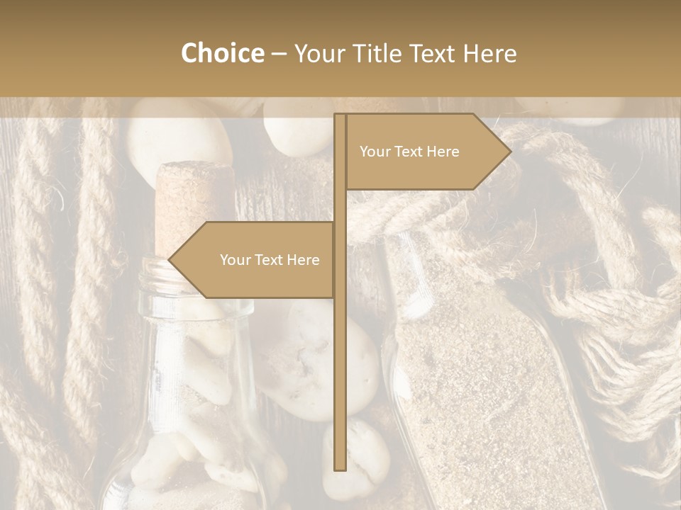 Element Sand Life PowerPoint Template