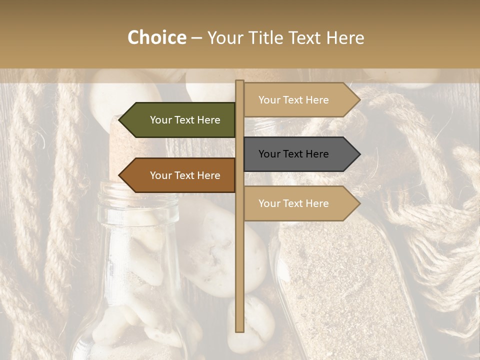 Element Sand Life PowerPoint Template
