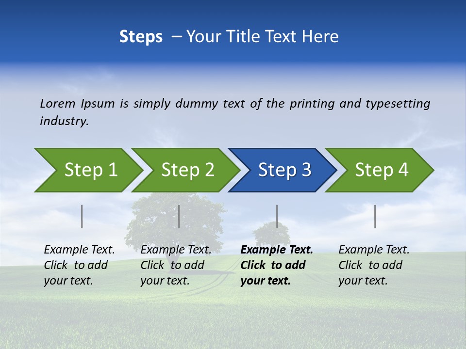 Hill Banner Season PowerPoint Template