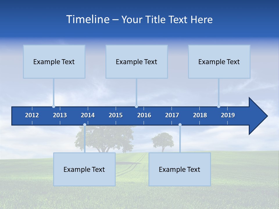 Hill Banner Season PowerPoint Template