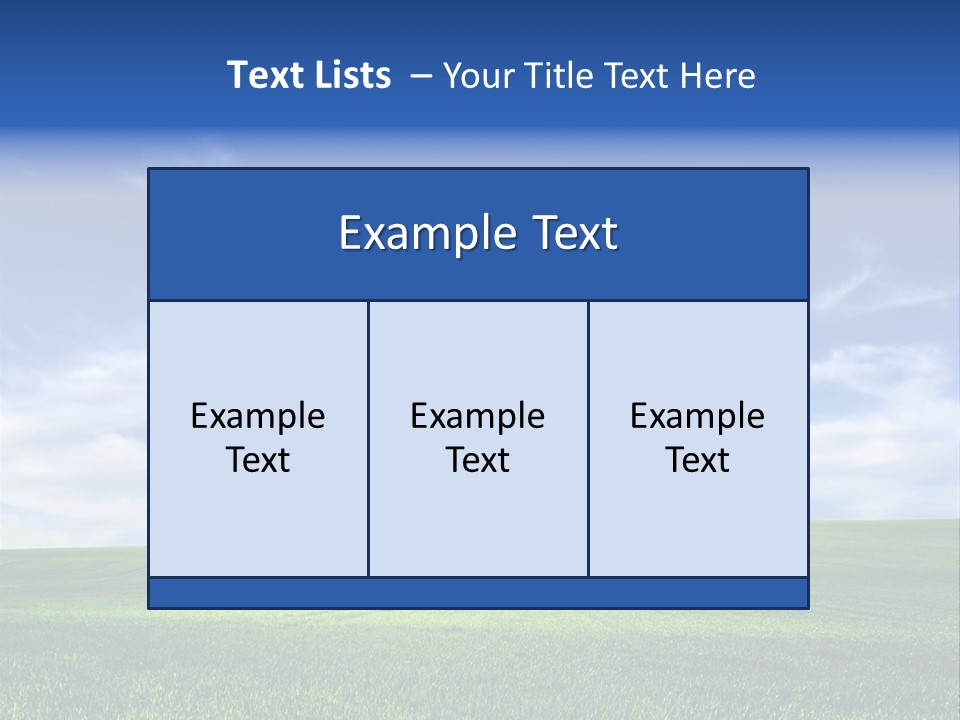 Hill Banner Season PowerPoint Template