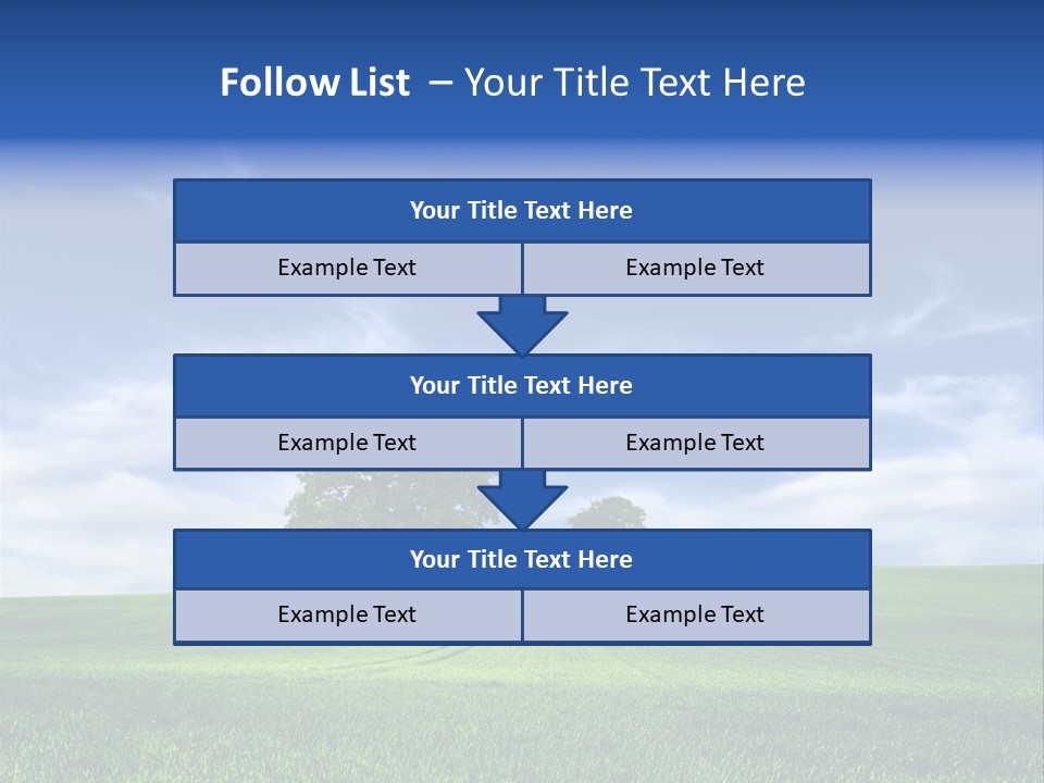 Hill Banner Season PowerPoint Template