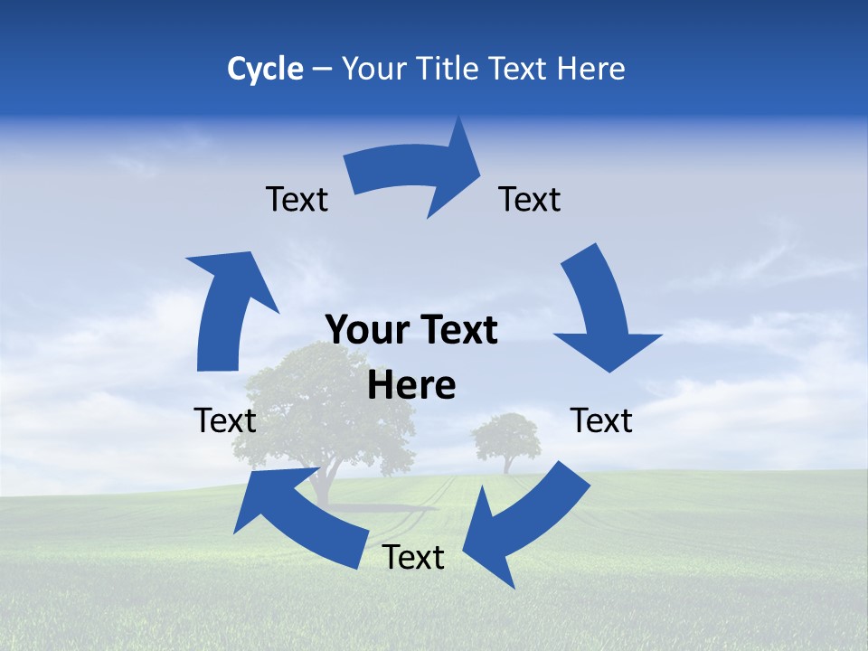 Hill Banner Season PowerPoint Template