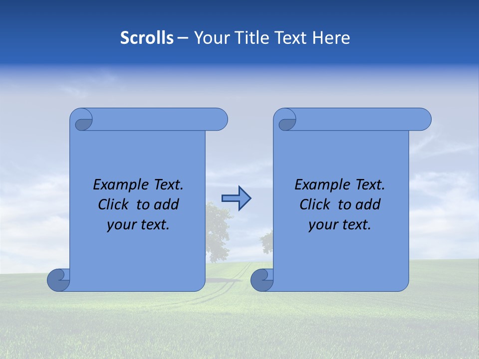 Hill Banner Season PowerPoint Template