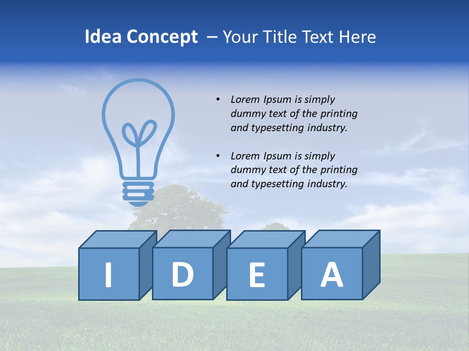 Hill Banner Season PowerPoint Template