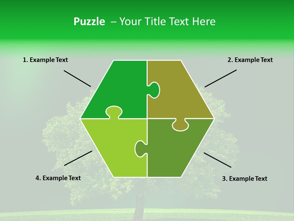 Country Hill Front PowerPoint Template