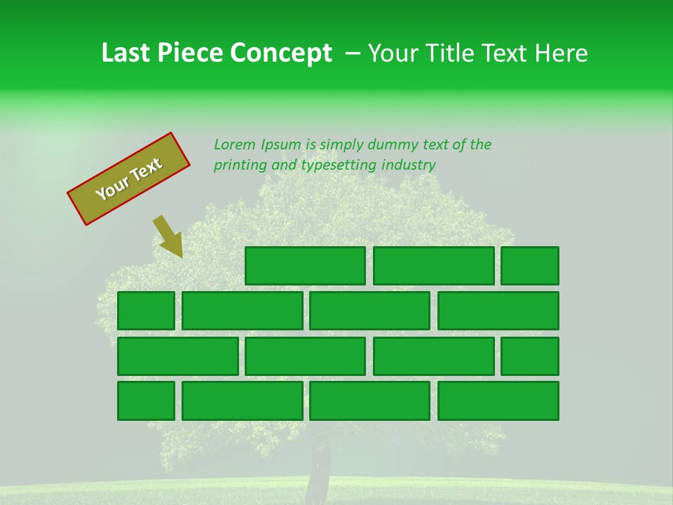 Country Hill Front PowerPoint Template