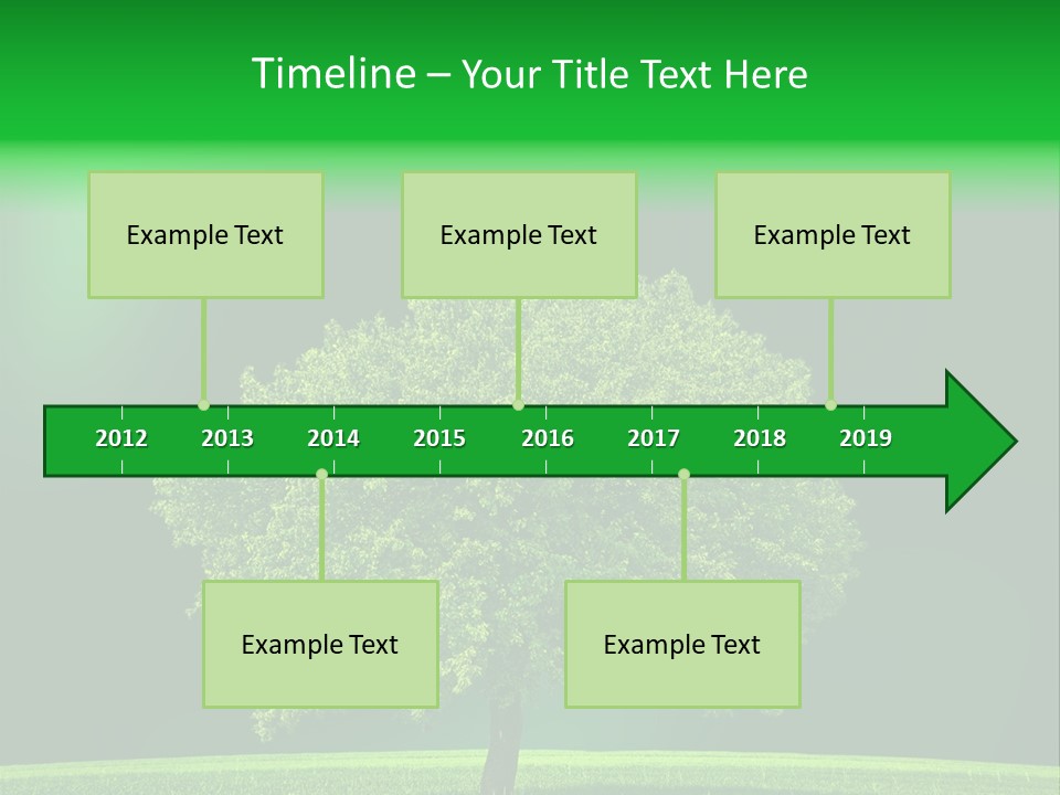 Country Hill Front PowerPoint Template