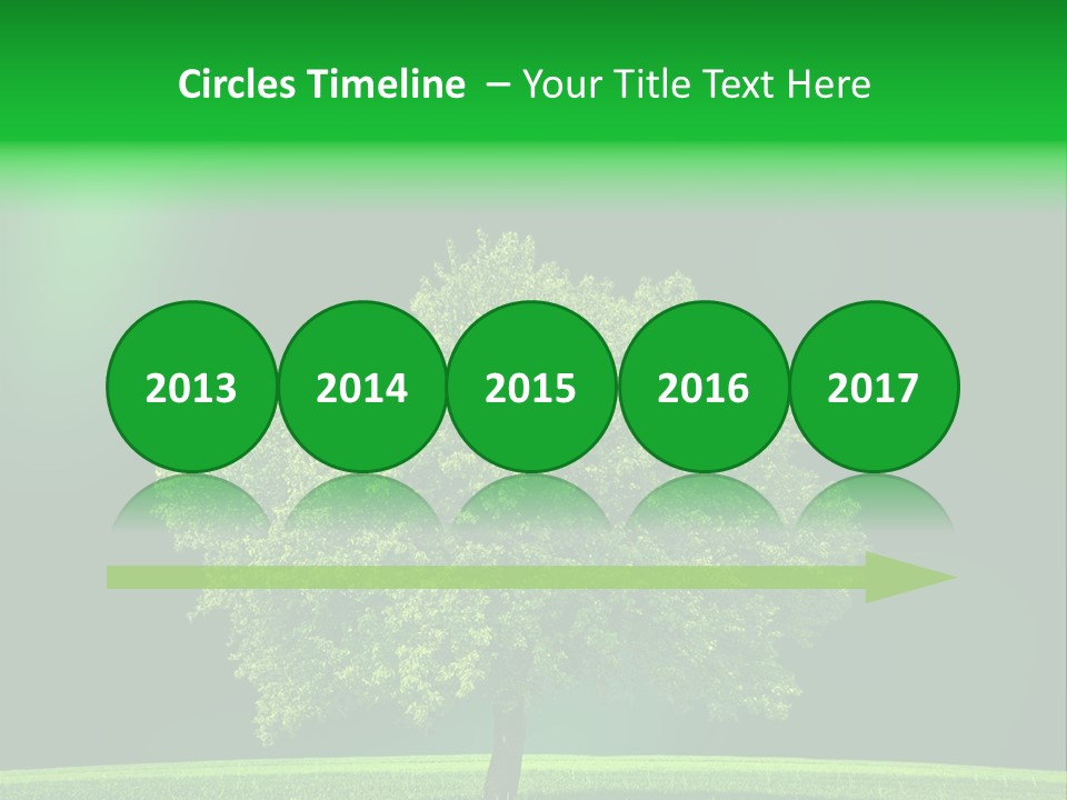 Country Hill Front PowerPoint Template