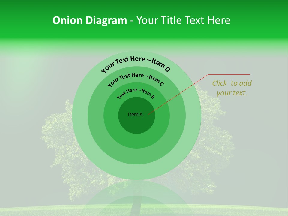 Country Hill Front PowerPoint Template