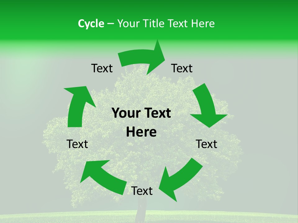 Country Hill Front PowerPoint Template