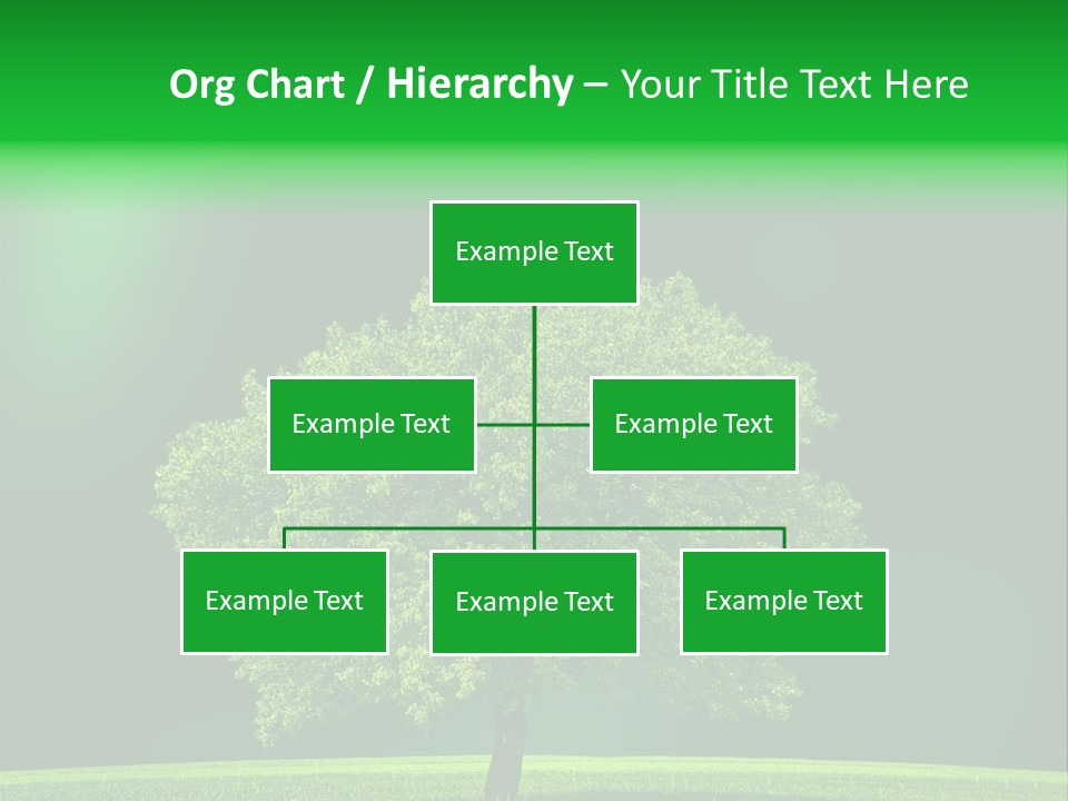 Country Hill Front PowerPoint Template