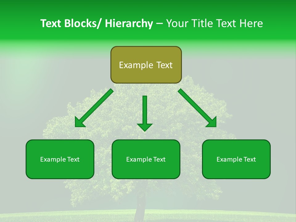 Country Hill Front PowerPoint Template