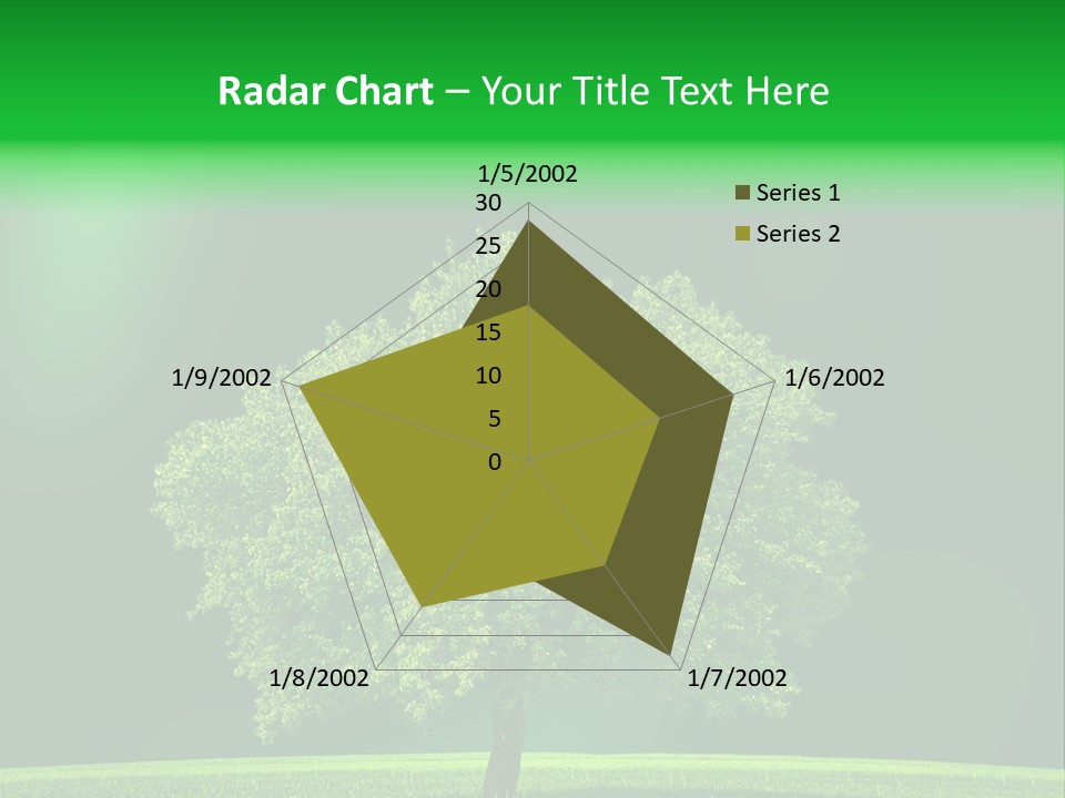 Country Hill Front PowerPoint Template