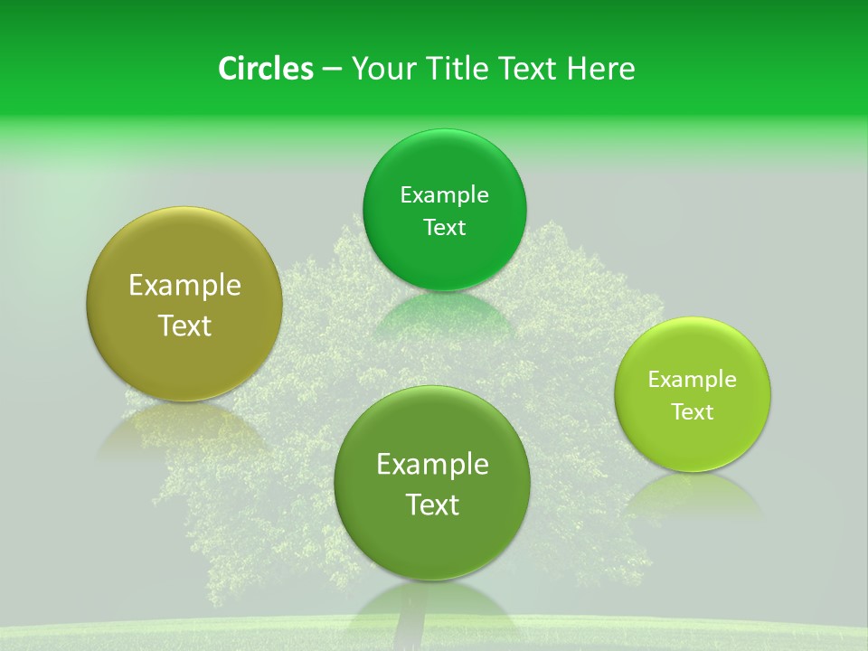 Country Hill Front PowerPoint Template