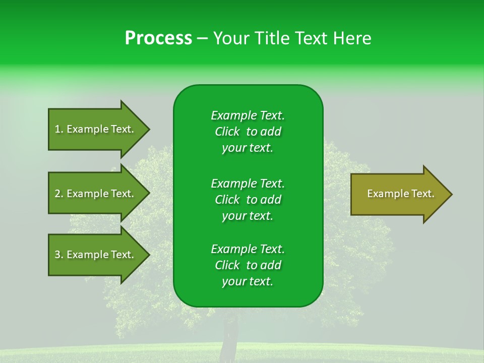 Country Hill Front PowerPoint Template