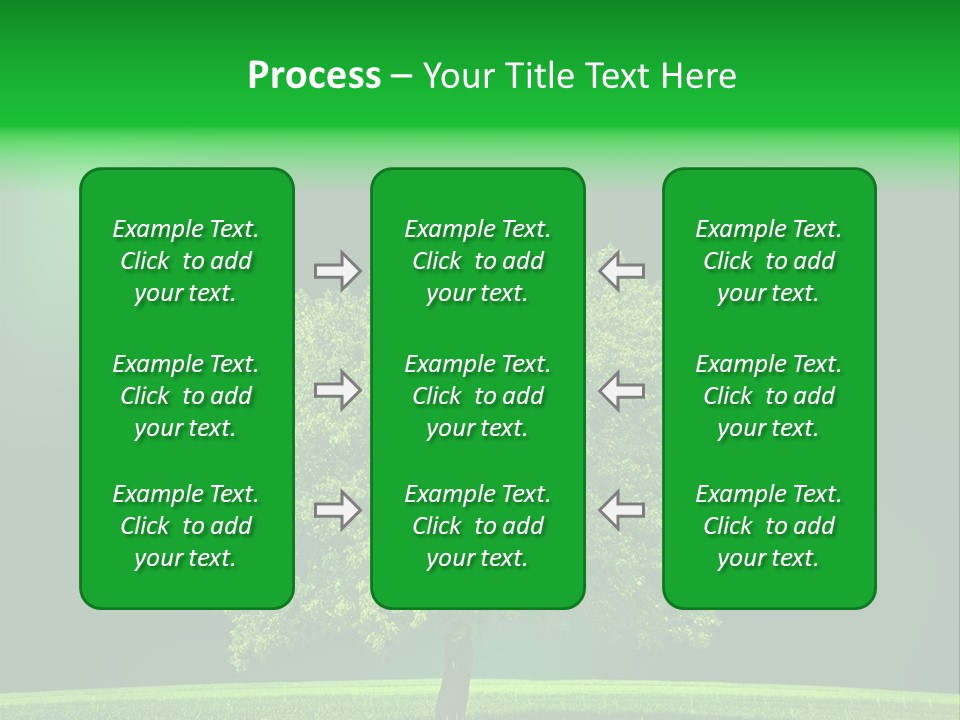 Country Hill Front PowerPoint Template
