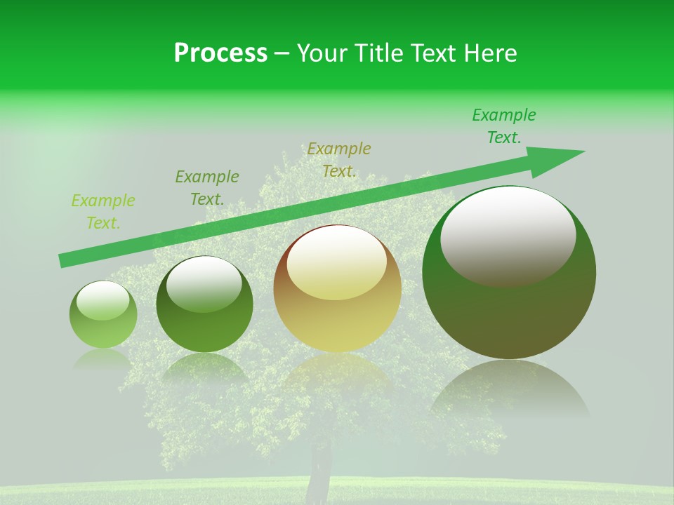 Country Hill Front PowerPoint Template
