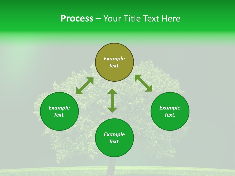 Country Hill Front PowerPoint Template