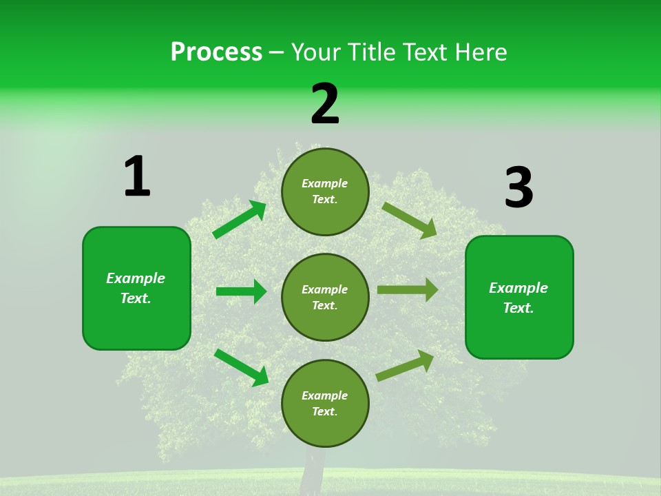 Country Hill Front PowerPoint Template