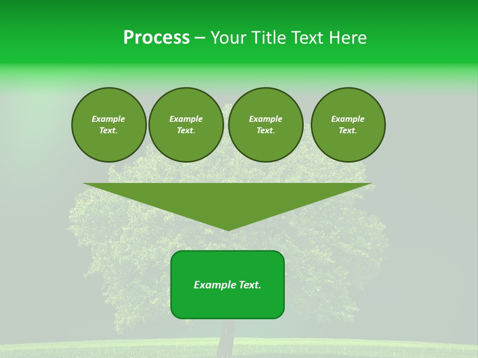 Country Hill Front PowerPoint Template