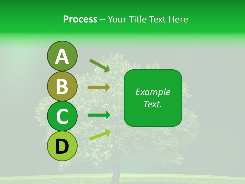 Country Hill Front PowerPoint Template