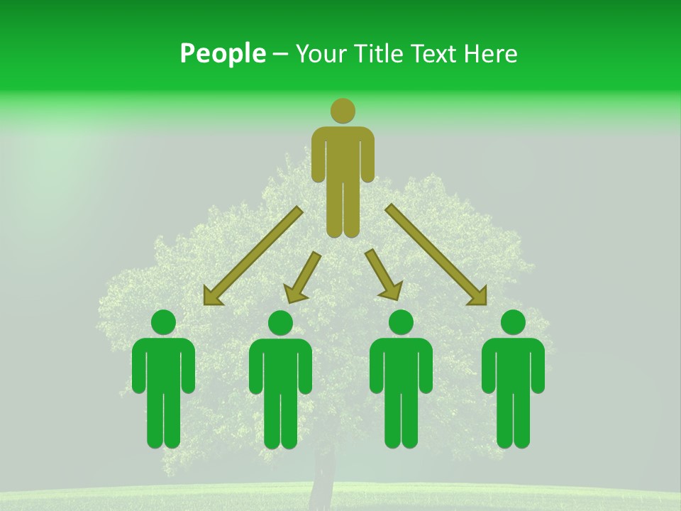 Country Hill Front PowerPoint Template