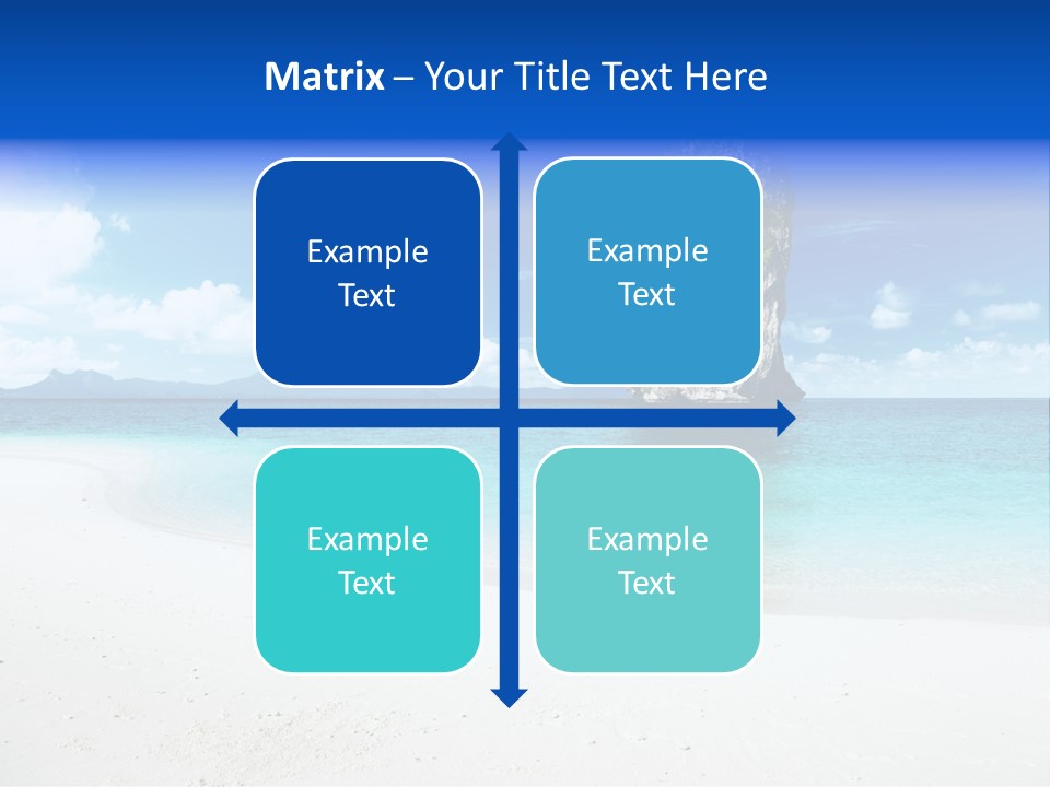 Aonang Blue Wave PowerPoint Template