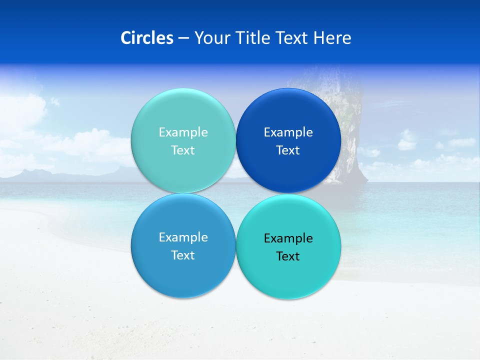 Aonang Blue Wave PowerPoint Template