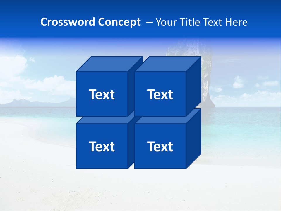Aonang Blue Wave PowerPoint Template