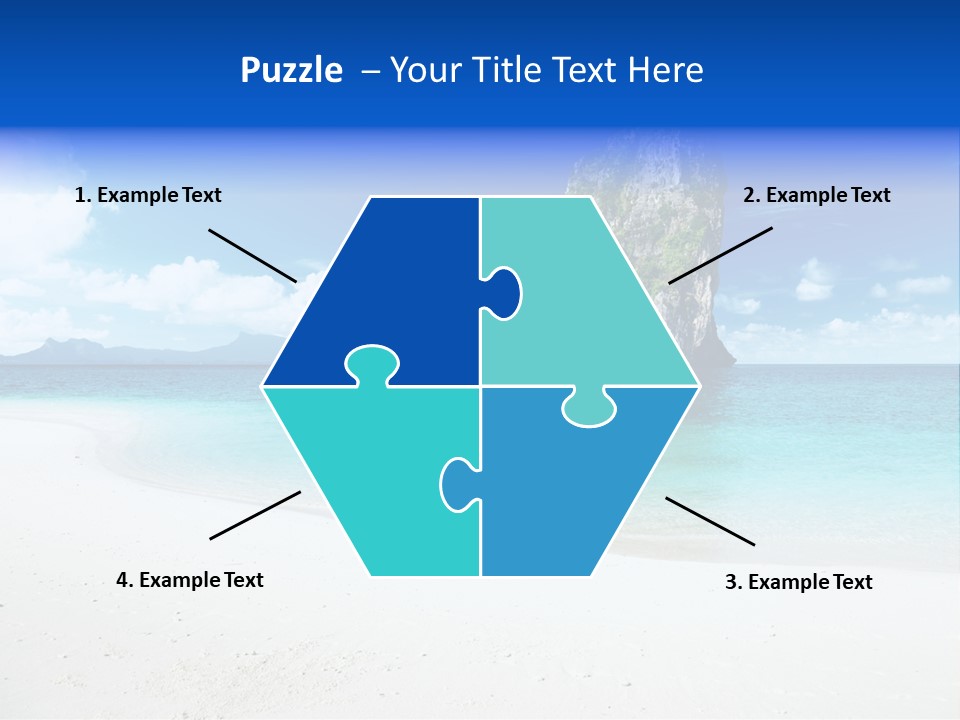 Aonang Blue Wave PowerPoint Template