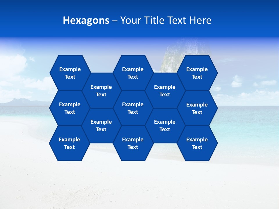 Aonang Blue Wave PowerPoint Template