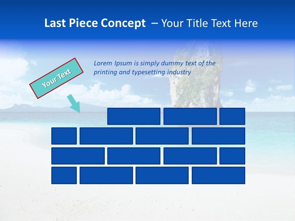 Aonang Blue Wave PowerPoint Template