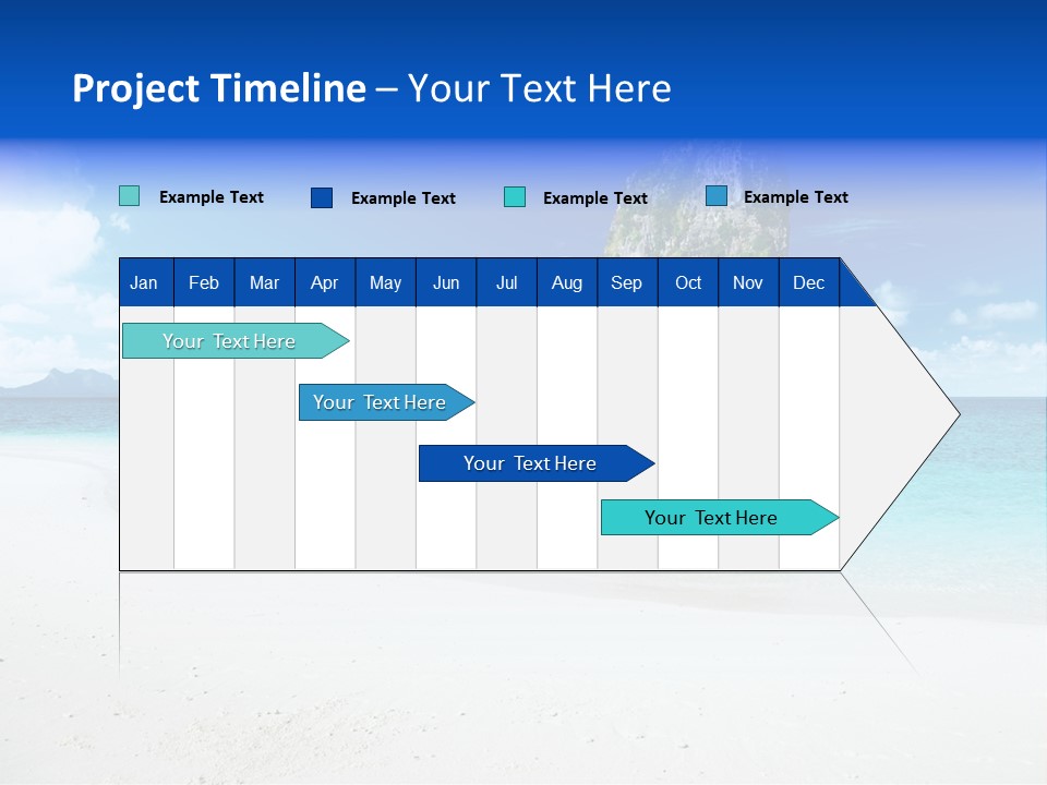 Aonang Blue Wave PowerPoint Template